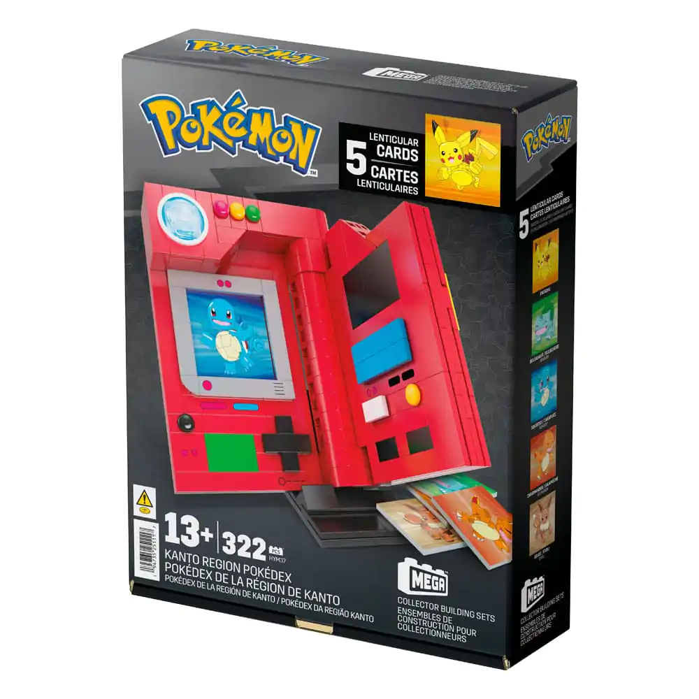 Pokémon MEGA Building Kit Kanto Region Pokédex termékfotó