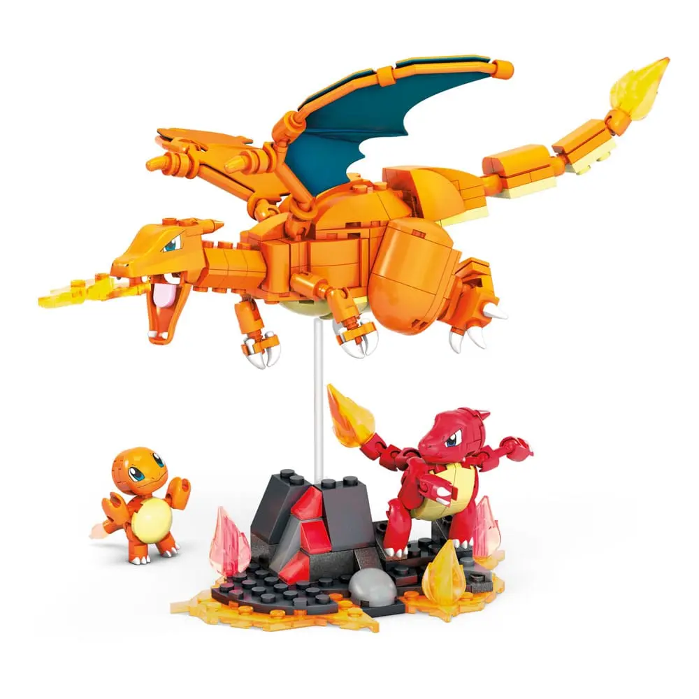 Pokémon Mega Construx Construction Set Charmander Evolution Set termékfotó