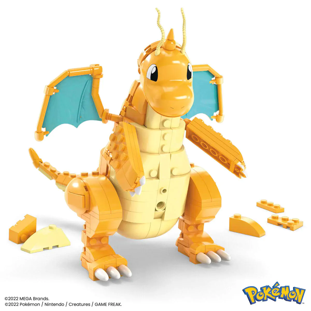 Pokémon Mega Construx Construction Set Dragonite 19 cm termékfotó