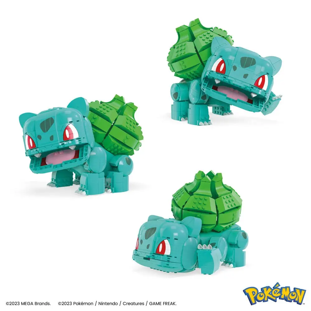 Pokémon Mega Construx Construction Set Jumbo Bulbasaur 17 cm termékfotó