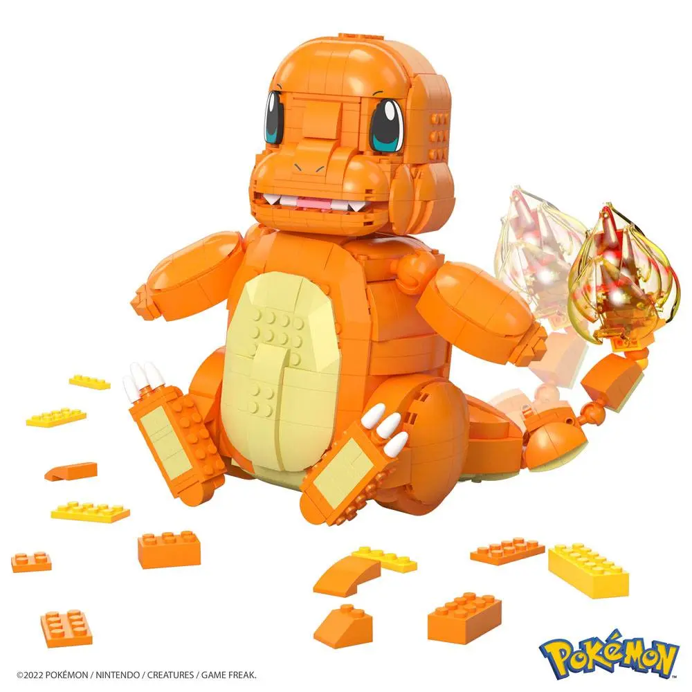 Pokémon Mega Construx Construction Set Jumbo Charmander 25 cm product photo