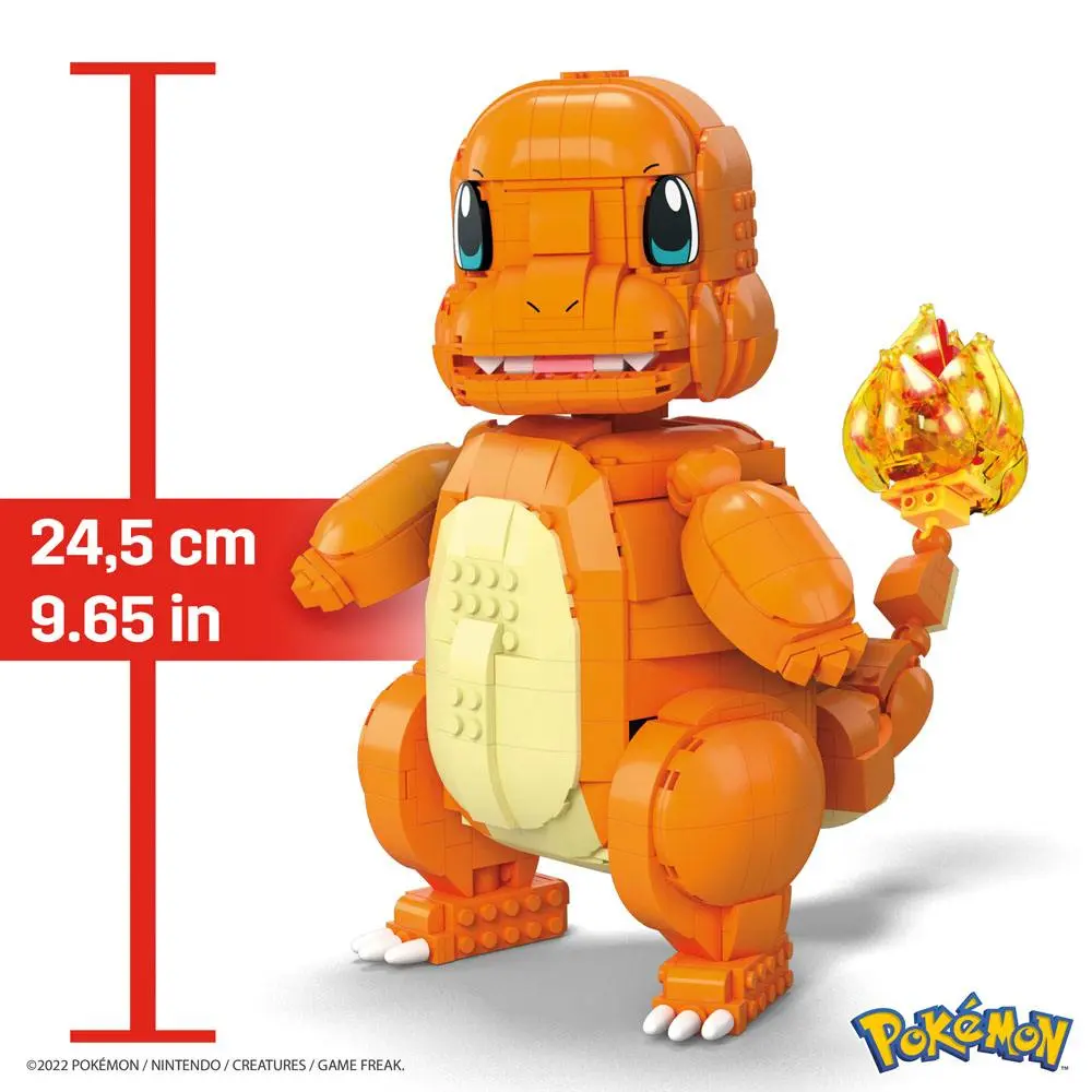 Pokémon Mega Construx Construction Set Jumbo Charmander 25 cm product photo