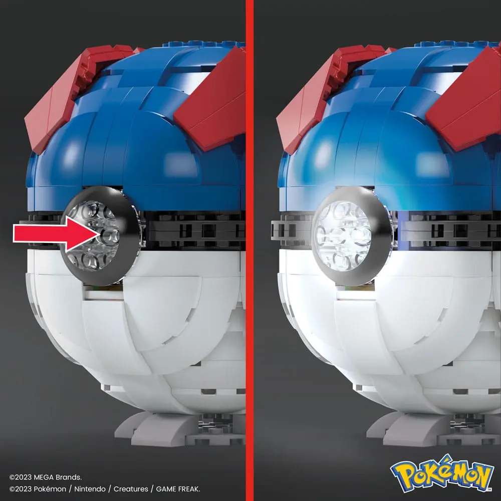 Pokémon Mega Construx Construction Set Jumbo Great Ball 13 cm product photo