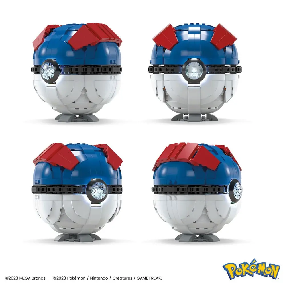 Pokémon Mega Construx Construction Set Jumbo Great Ball 13 cm product photo