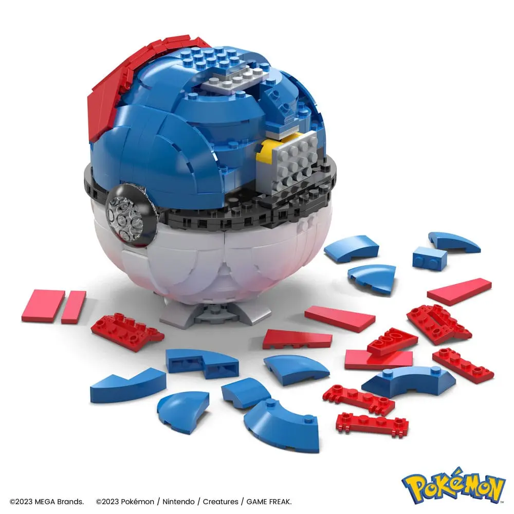 Pokémon Mega Construx Construction Set Jumbo Great Ball 13 cm product photo