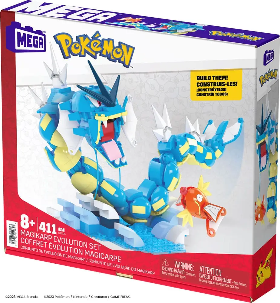 Pokémon Mega Construx Construction Set Magikarp Evolution Set product photo