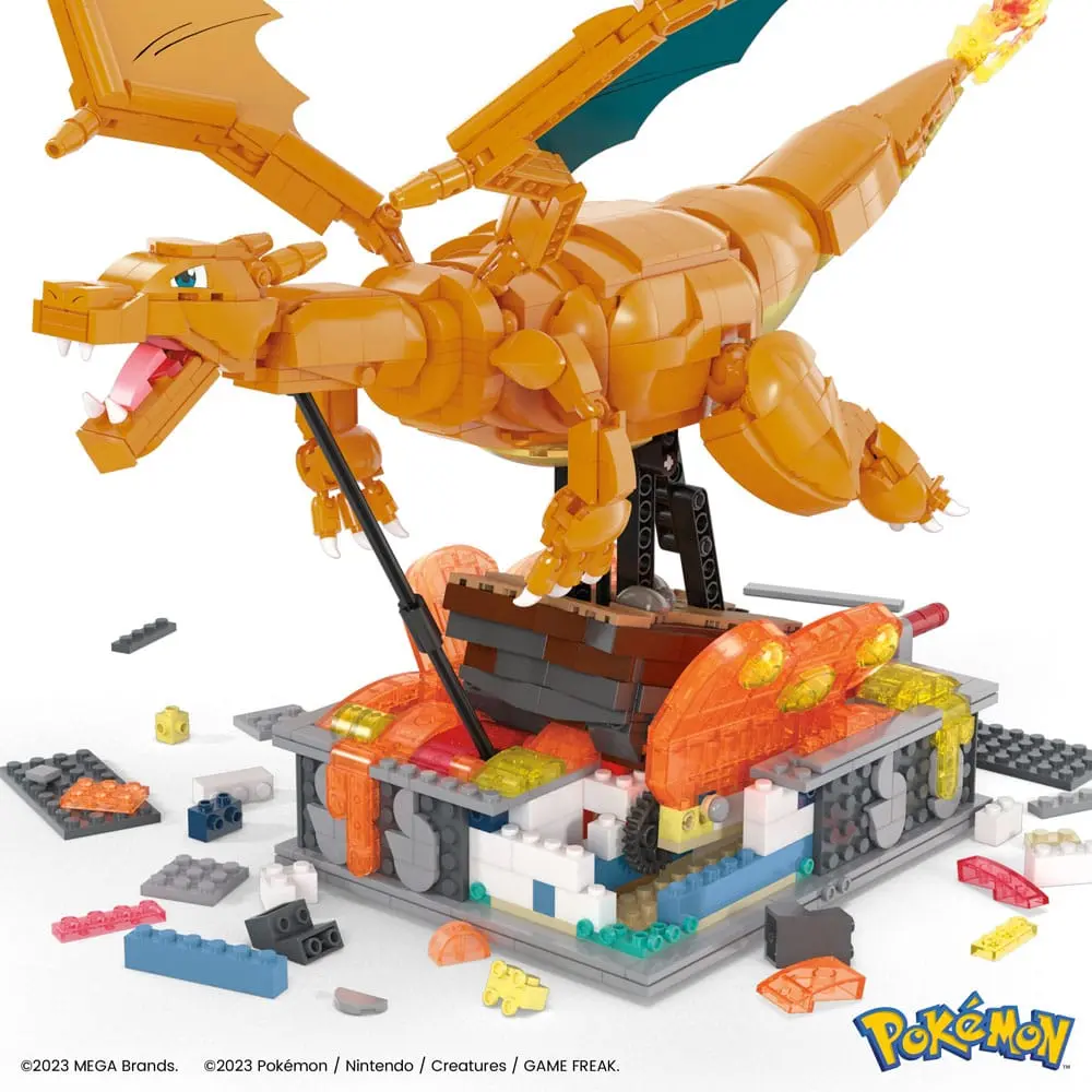 Pokémon Mega Construx Construction Set Motion Charizard 30 cm product photo