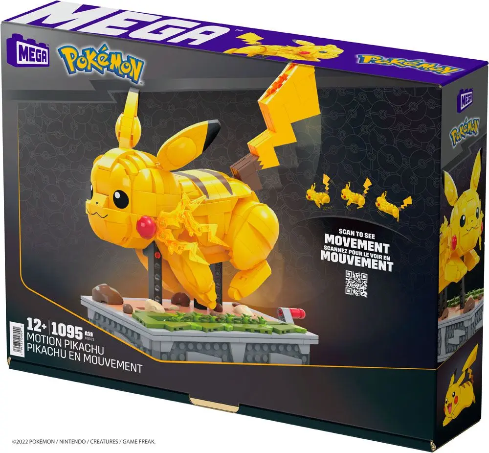 Pokémon Mega Construx Construction Set Motion Pikachu termékfotó