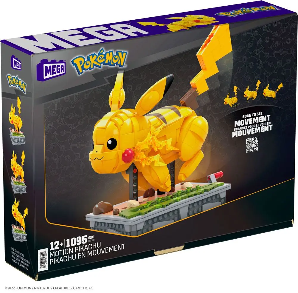 Pokémon Mega Construx Construction Set Motion Pikachu termékfotó