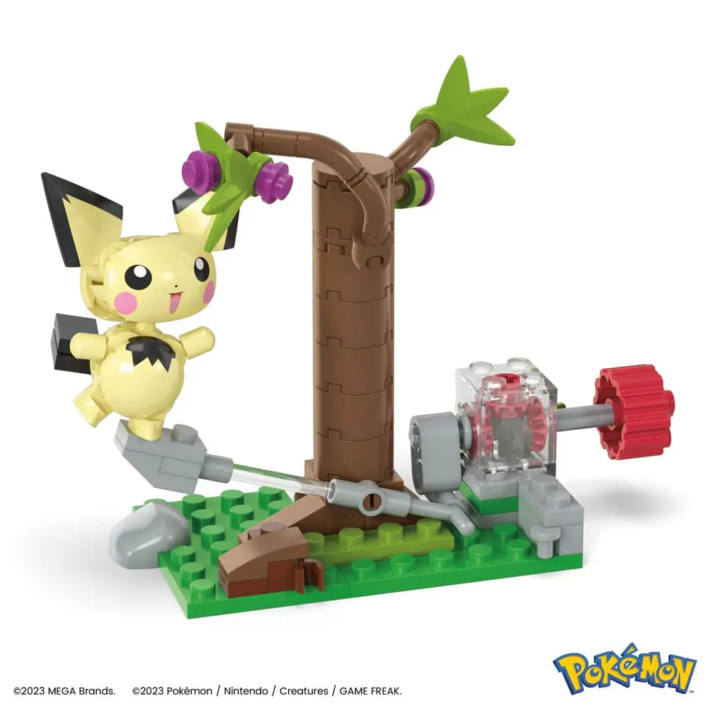 Pokémon Mega Construx Construction Set Pichu's Forest Forage termékfotó