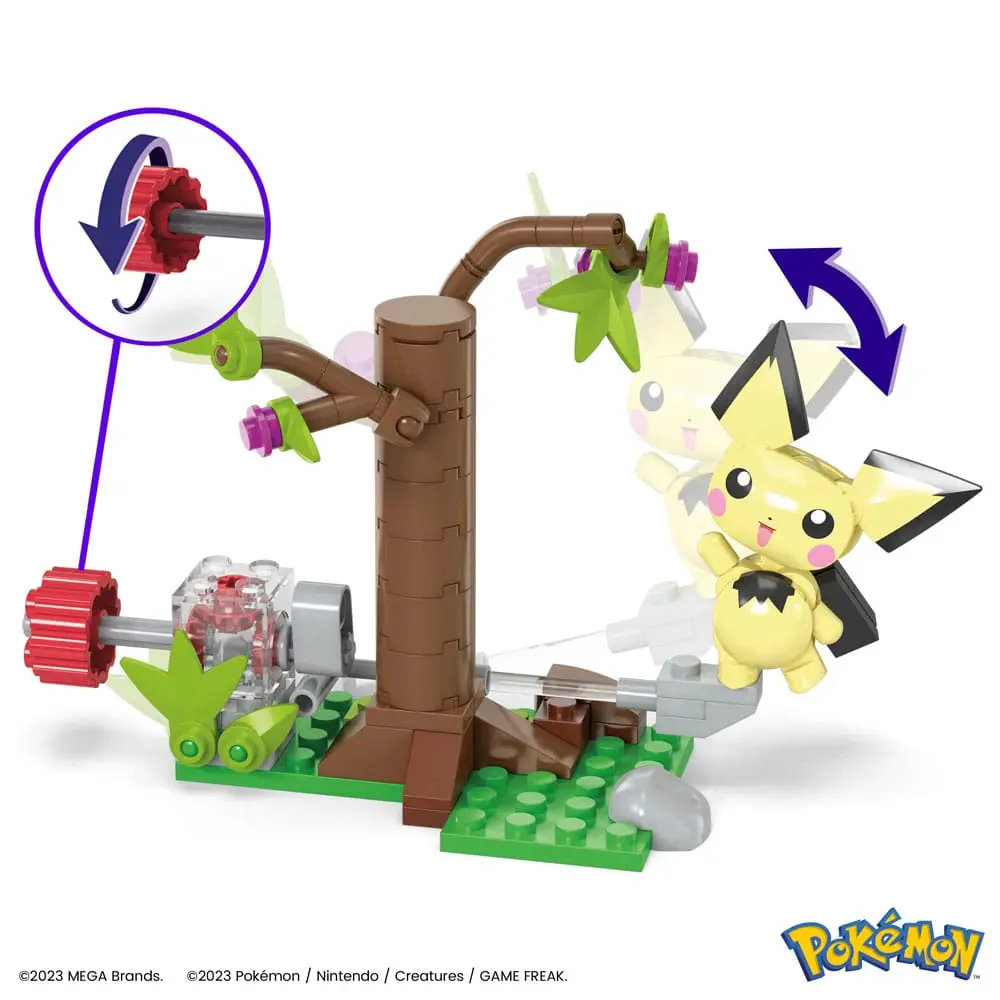 Pokémon Mega Construx Construction Set Pichu's Forest Forage product photo