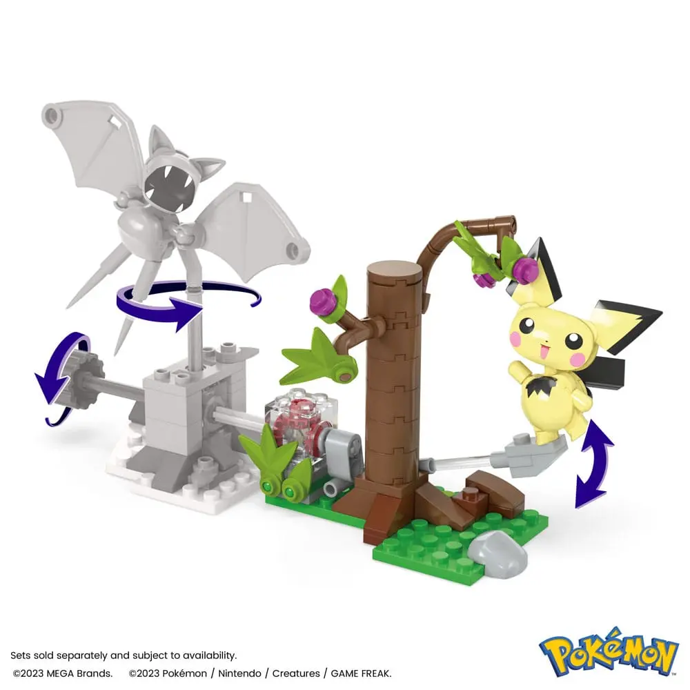 Pokémon Mega Construx Construction Set Pichu's Forest Forage product photo