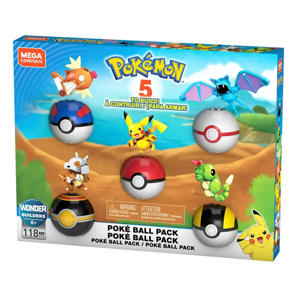 Pokémon Mega Construx Construction Set Poké Ball Pack product photo