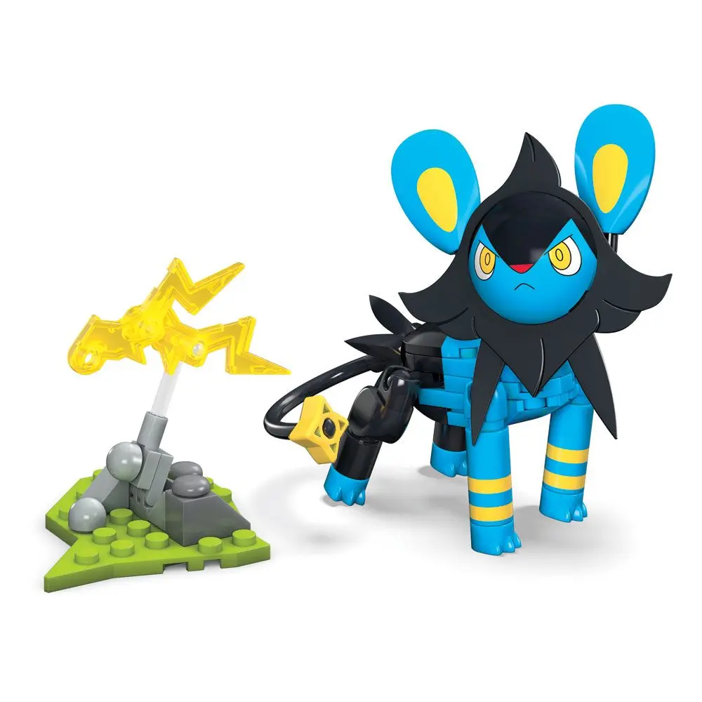 Pokémon Mega Construx Wonder Builders Construction Set Luxio 10 cm product photo
