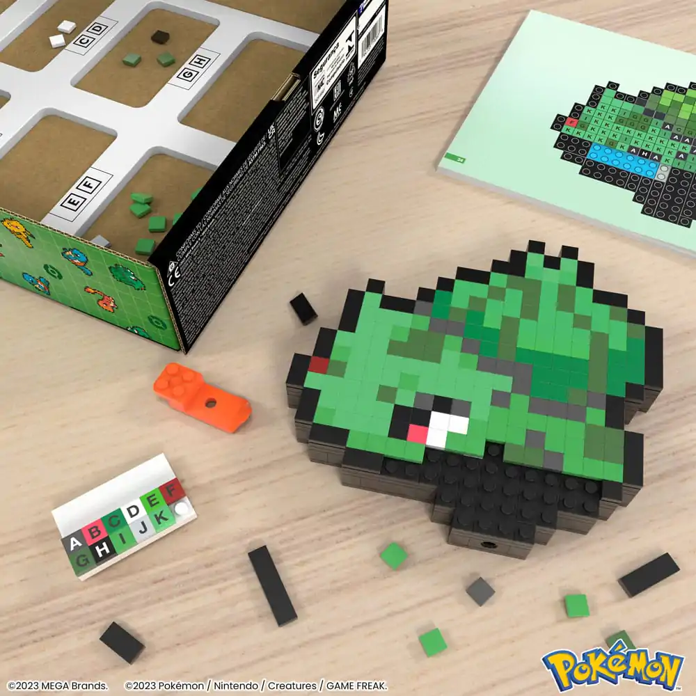 Pokémon MEGA Construction Set Bulbasaur Pixel Art product photo