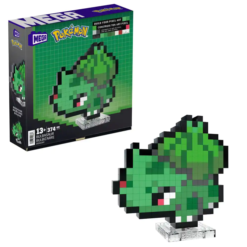 Pokémon MEGA Construction Set Bulbasaur Pixel Art product photo