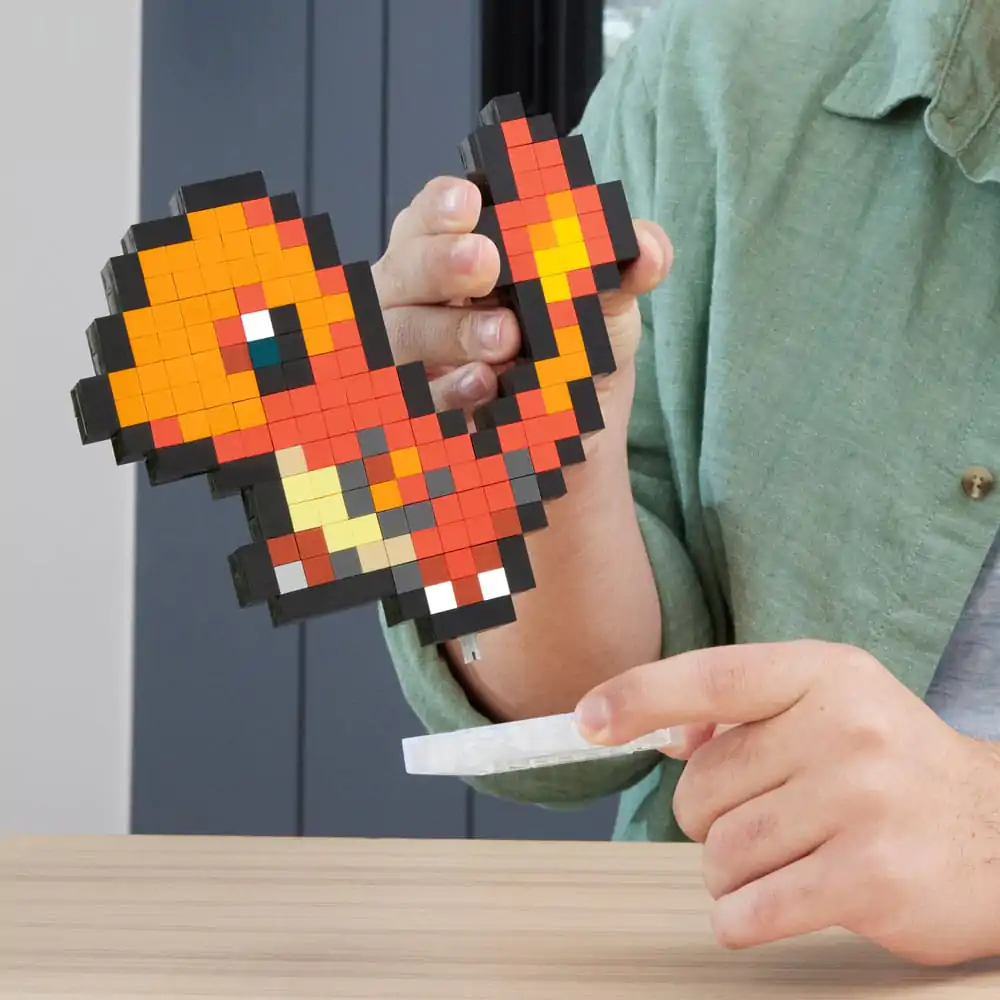 Pokémon MEGA Construction Set Charmander Pixel Art product photo