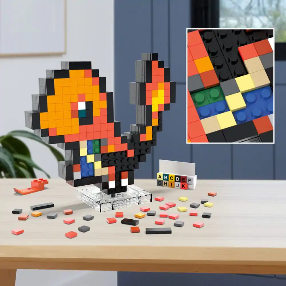 Pokémon MEGA Construction Set Charmander Pixel Art product photo