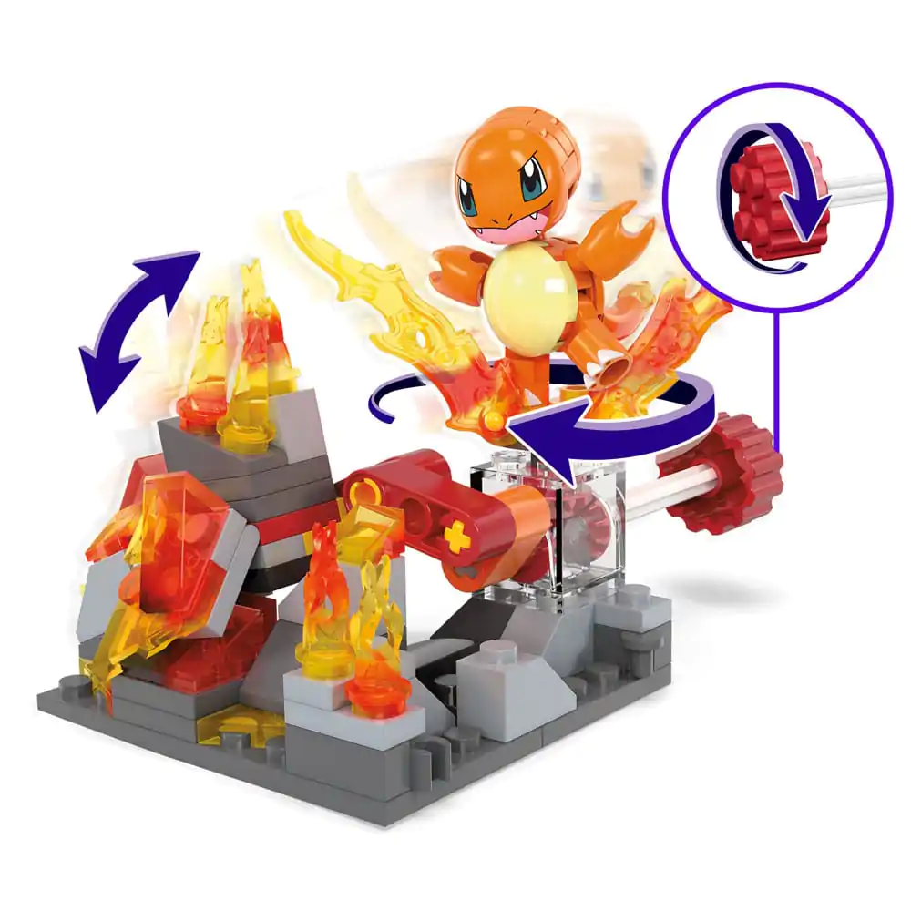 Pokémon MEGA Construction Set Charmander's Fire-Type Spin termékfotó