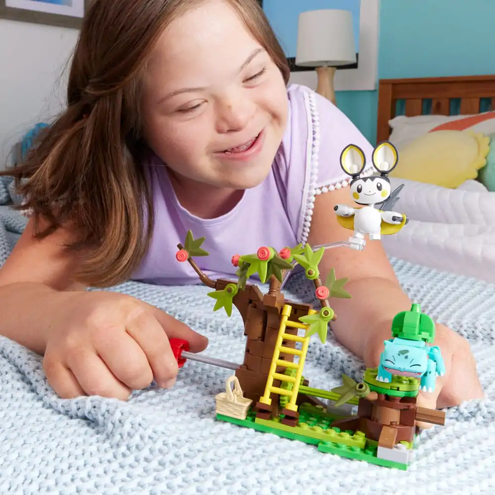 Pokémon MEGA Construction Set Emolga And Bulbasaur's Charming Woods termékfotó