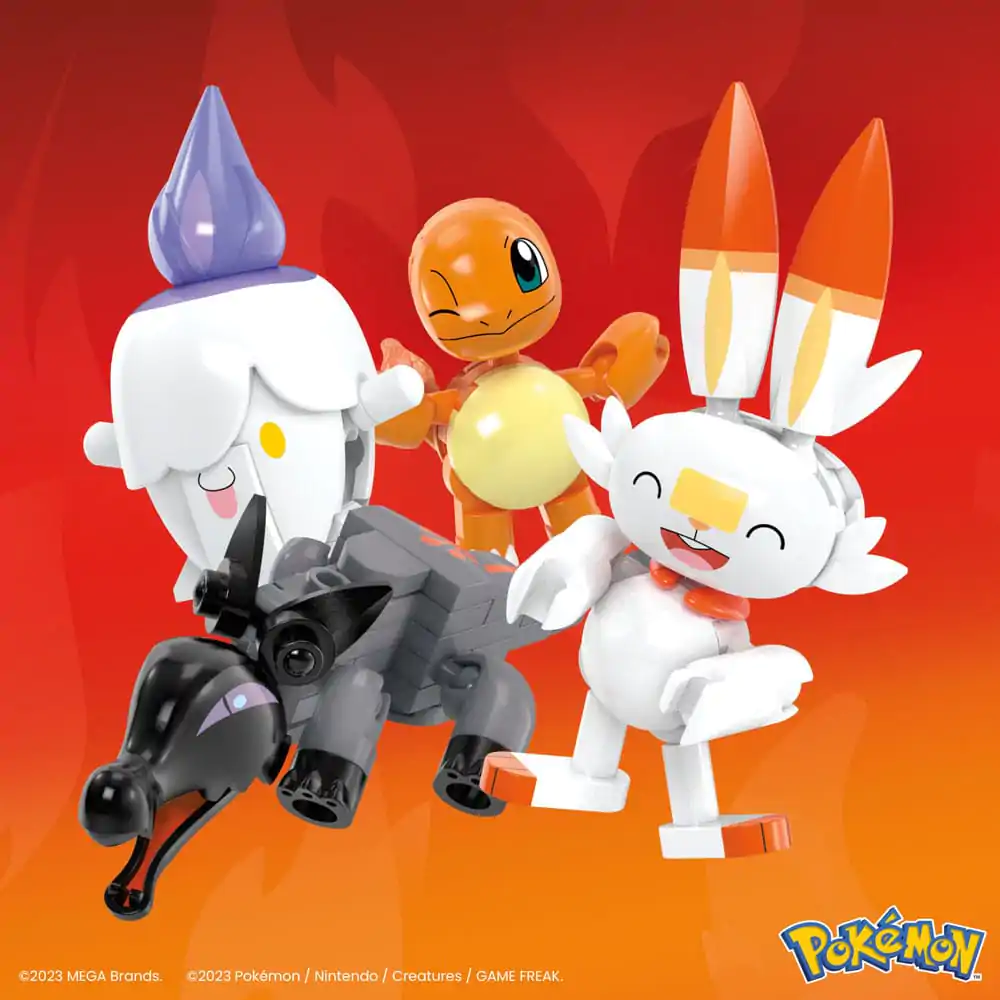 Pokémon MEGA Construction Set Fire-Type Trainer Team product photo