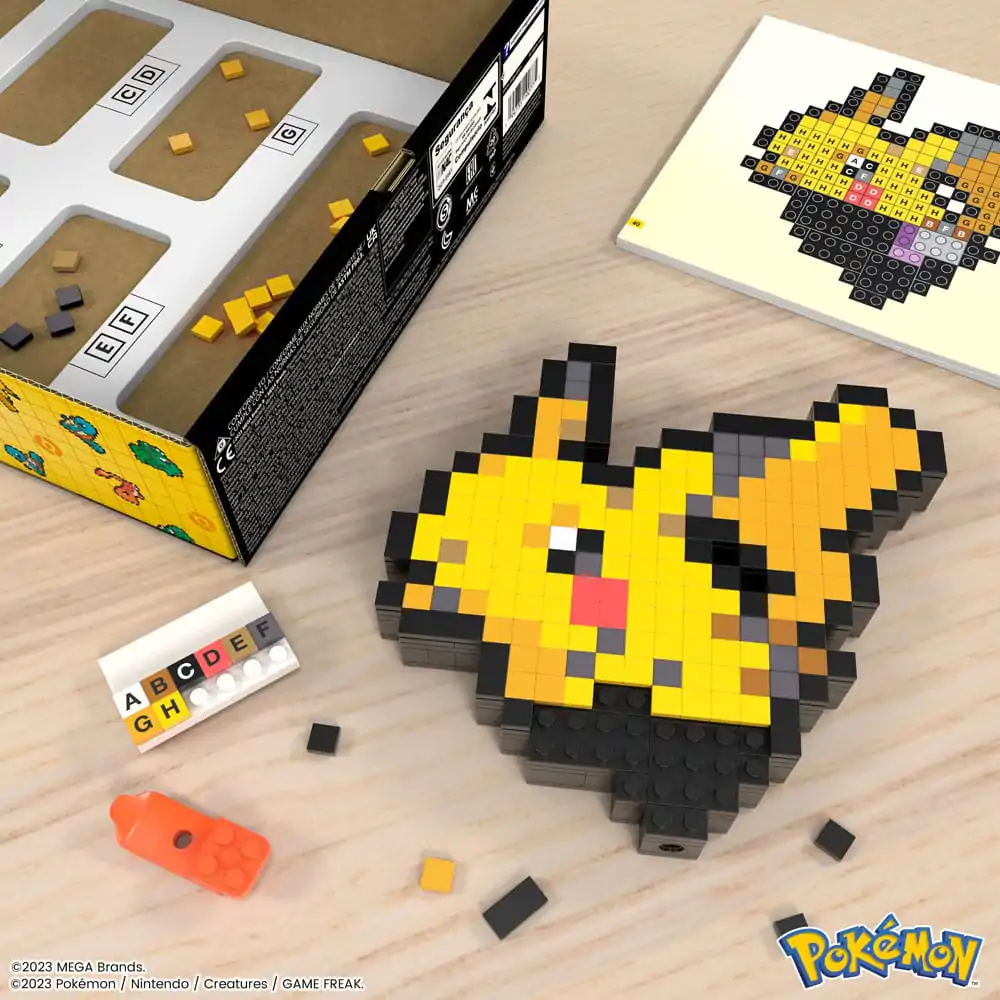 Pokémon MEGA Construction Set Pikachu Pixel Art termékfotó