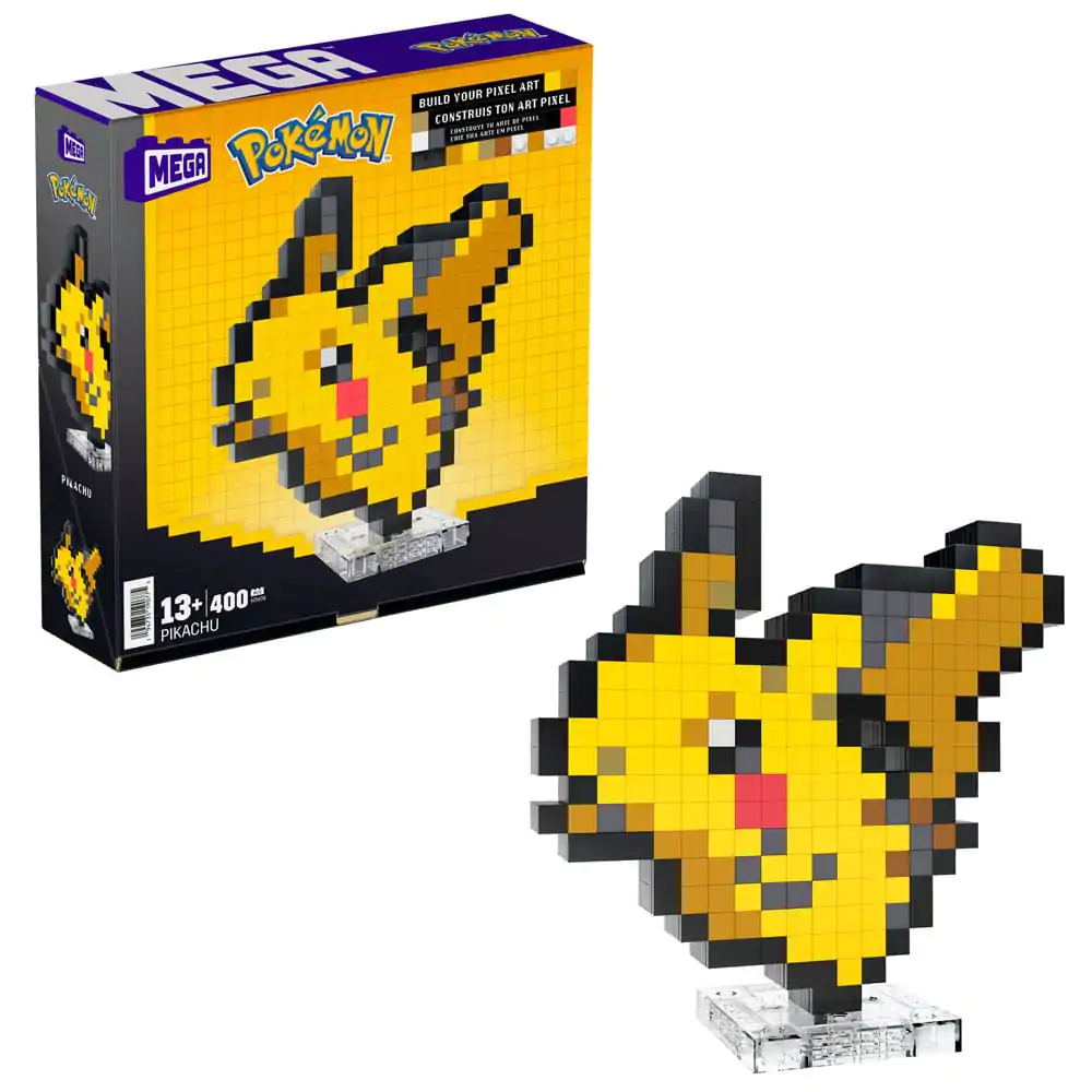 Pokémon MEGA Construction Set Pikachu Pixel Art termékfotó