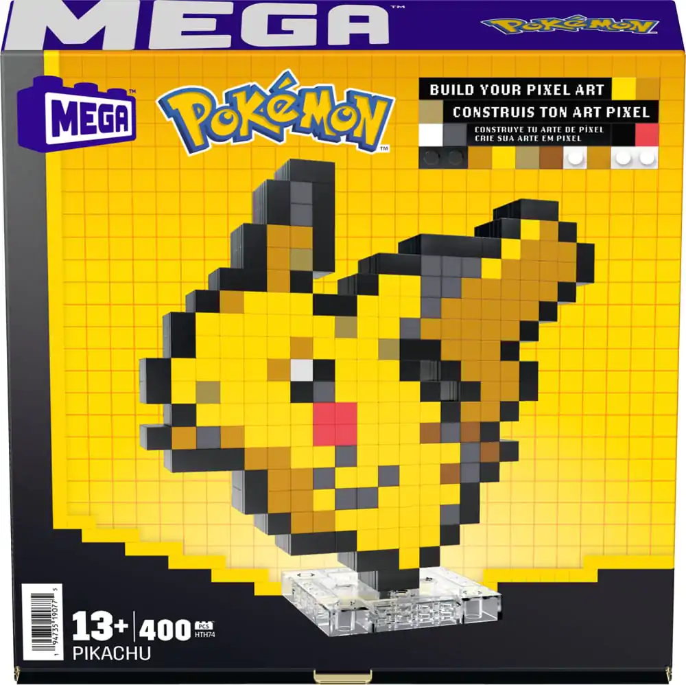 Pokémon MEGA Construction Set Pikachu Pixel Art termékfotó