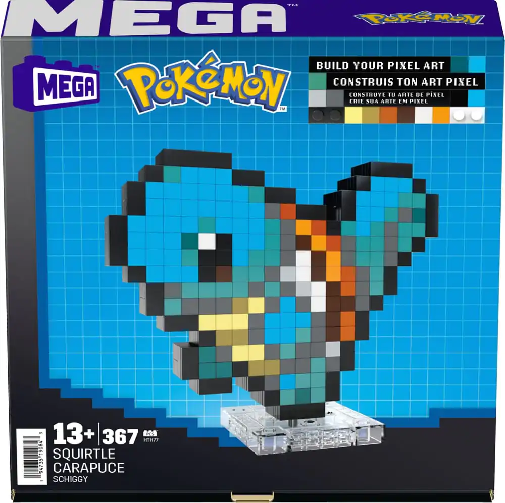 Pokémon MEGA Construction Set Squirtle Pixel Art termékfotó