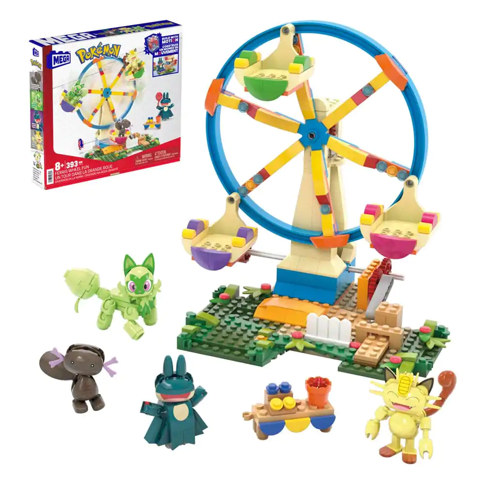 Pokémon MEGA Construction Set Ferris Wheel Fun termékfotó