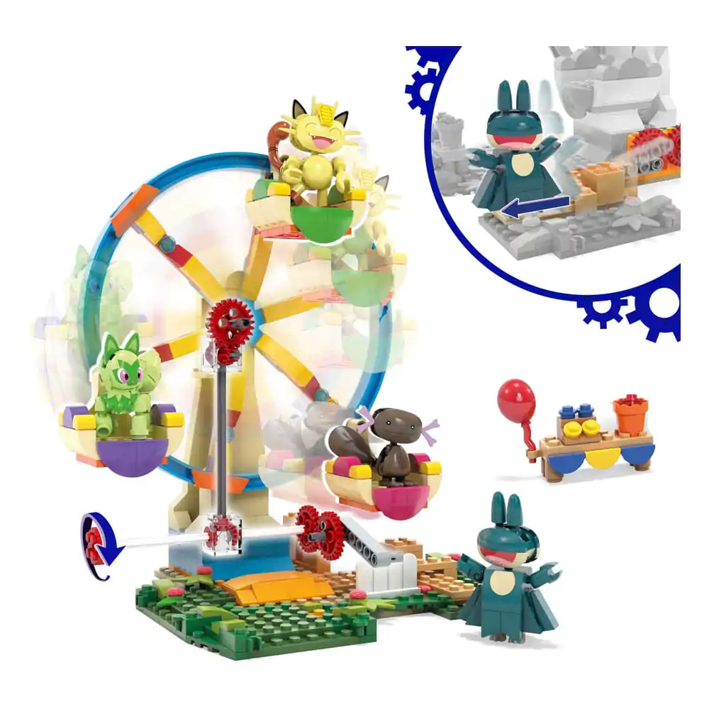 Pokémon MEGA Construction Set Ferris Wheel Fun termékfotó