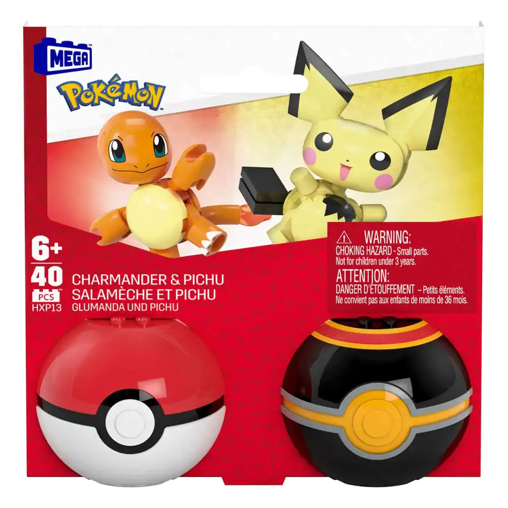 Pokémon MEGA Construction Set Poké Ball Collection: Charmander & Pichu termékfotó