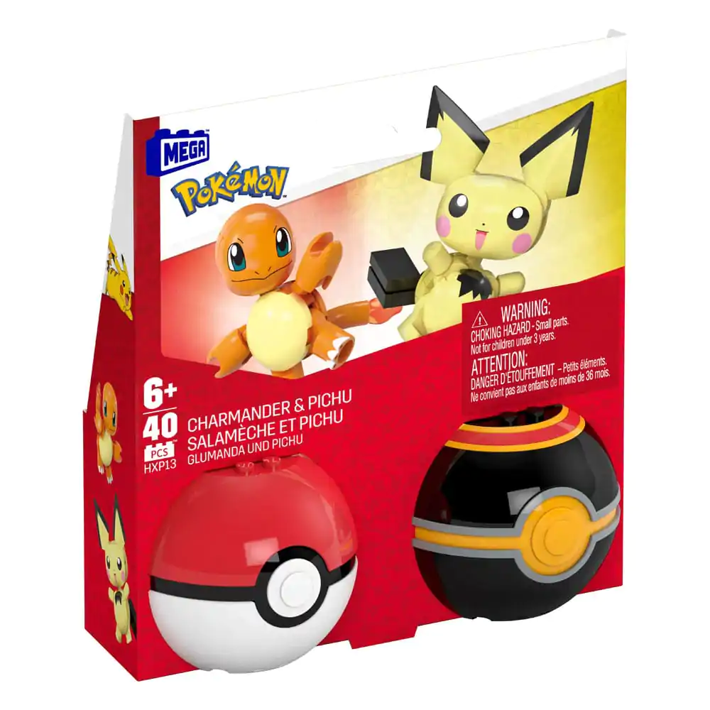 Pokémon MEGA Construction Set Poké Ball Collection: Charmander & Pichu product photo