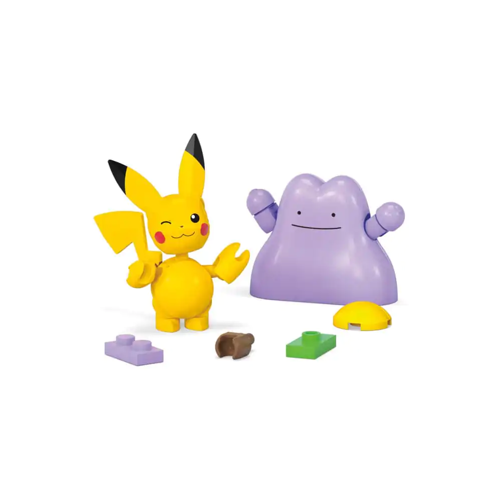 Pokémon MEGA Construction Set Poké Ball Collection: Pikachu & Ditto product photo