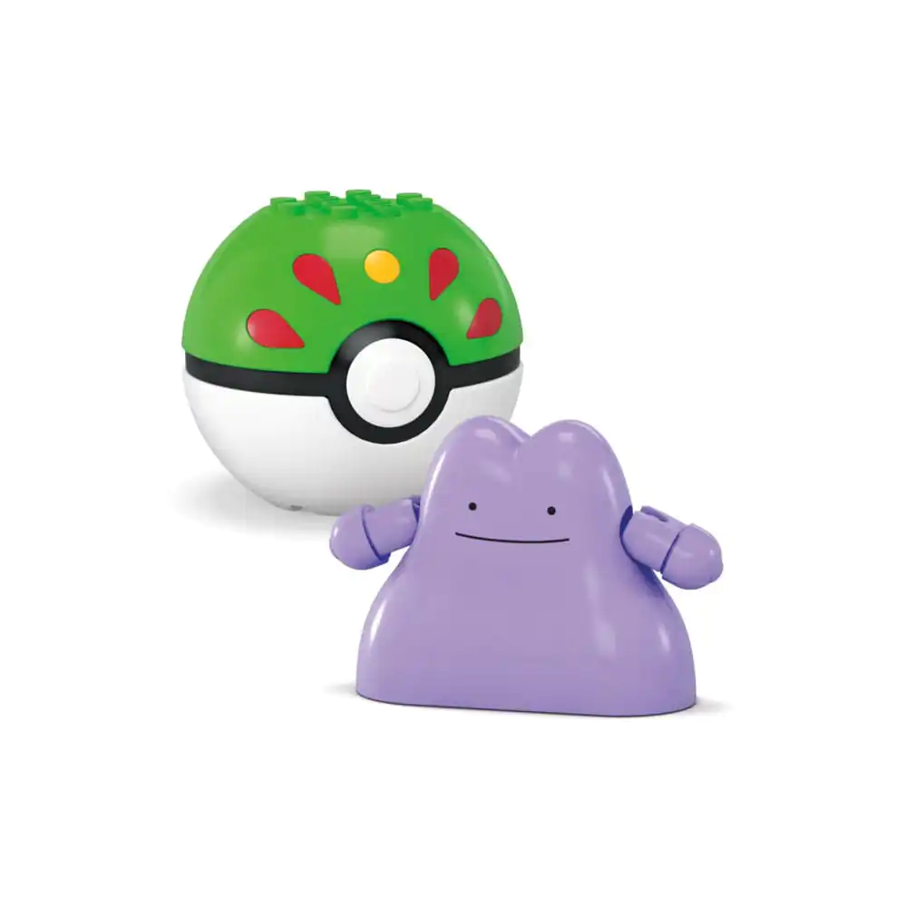 Pokémon MEGA Construction Set Poké Ball Collection: Pikachu & Ditto product photo