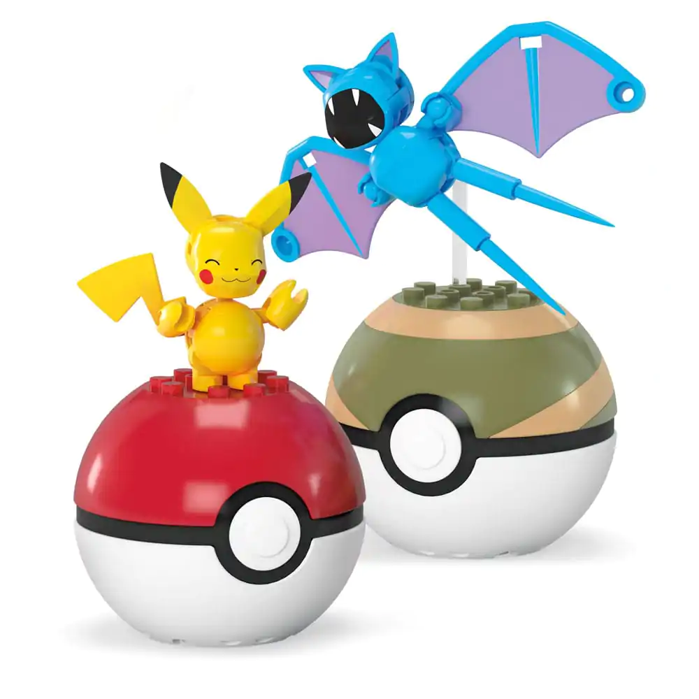 Pokémon MEGA Construction Set Poké Ball Collection: Pikachu & Zubat termékfotó