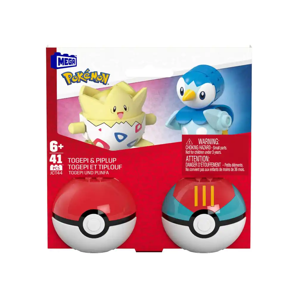 Pokémon MEGA Construction Set Poké Ball Collection: Piplup & Togepi termékfotó