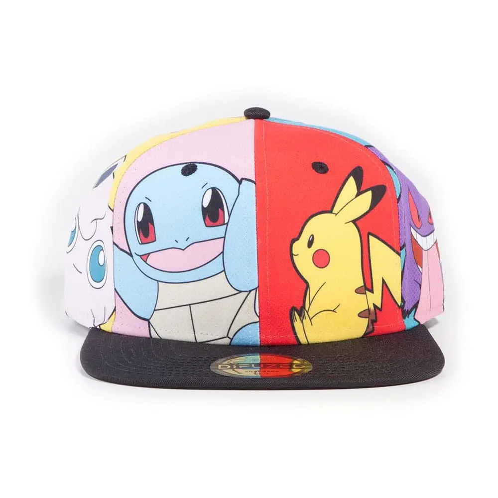 Pokemon Snapback Cap Multi Pop Art termékfotó