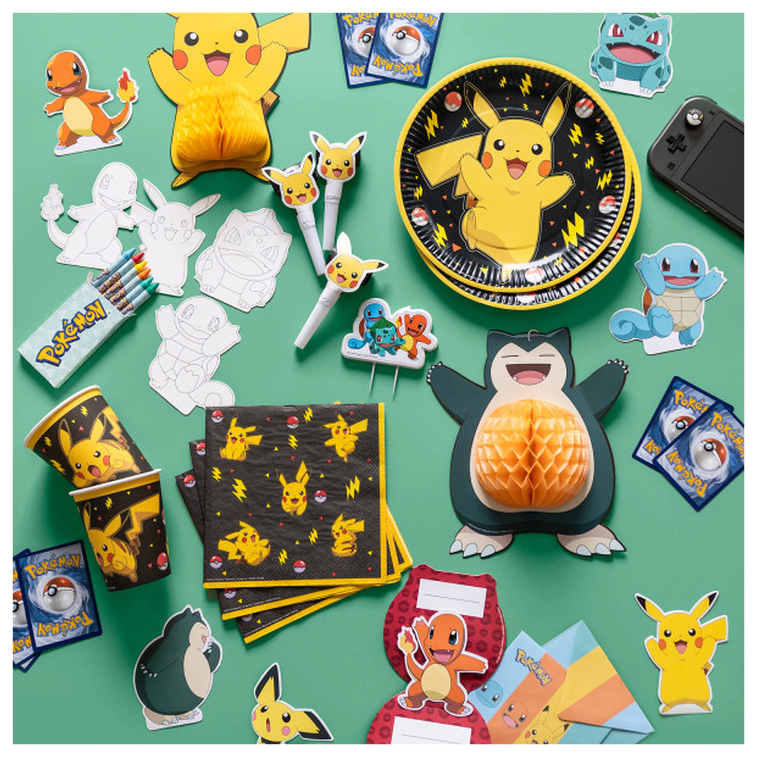 Pokémon party game set 24 pieces product photo