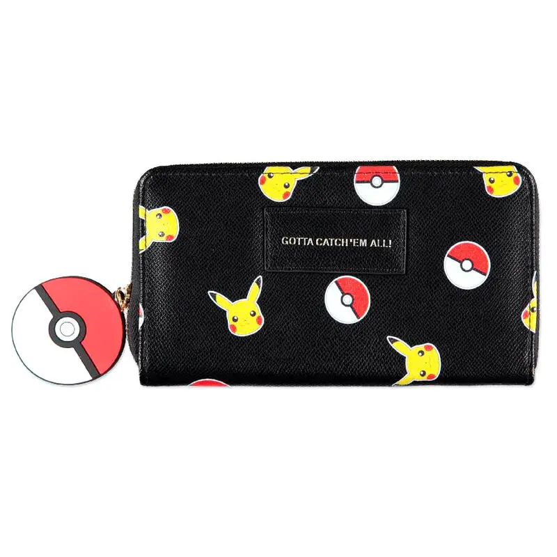 Pokémon Zip Around Wallet Pikachu Girl product photo