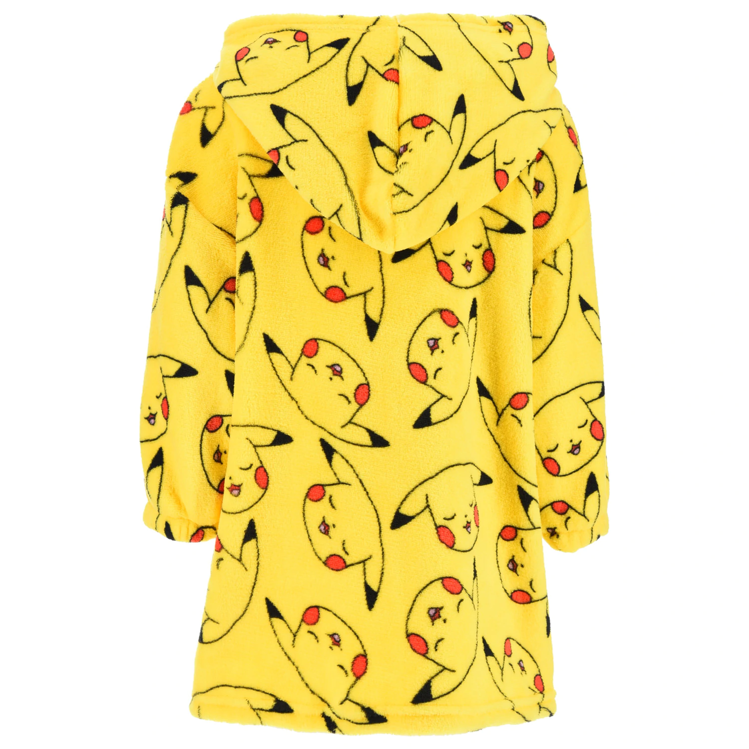 Pokemon Pika Plush Fleece Wearable Blanket Poncho 8 Years / 128 cm product photo