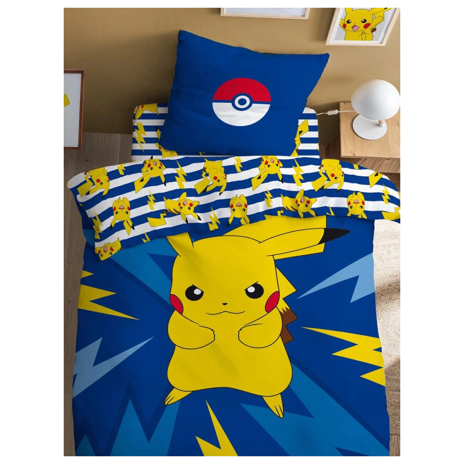 Pokemon Pika-Power Duvet Cover product photo