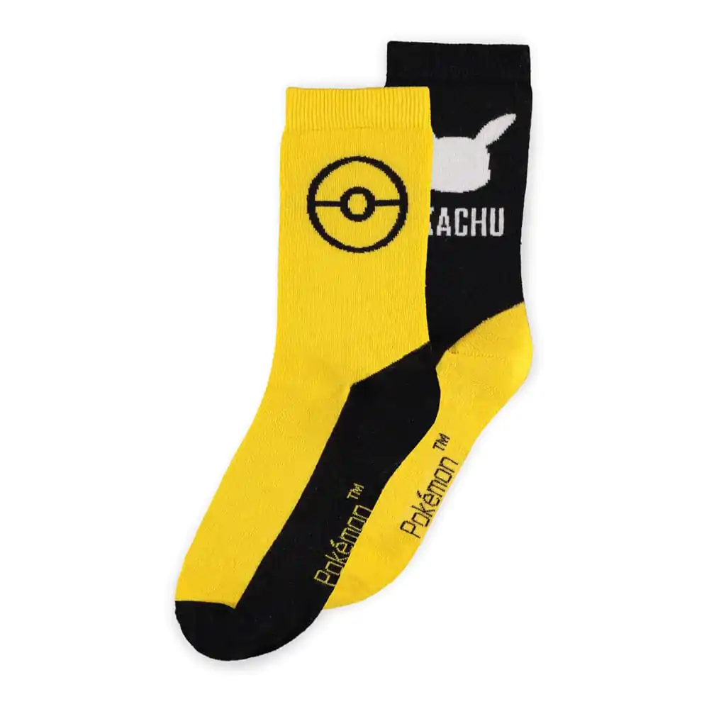 Pokemon Socks 2-Pack Pikachu 39-42 termékfotó