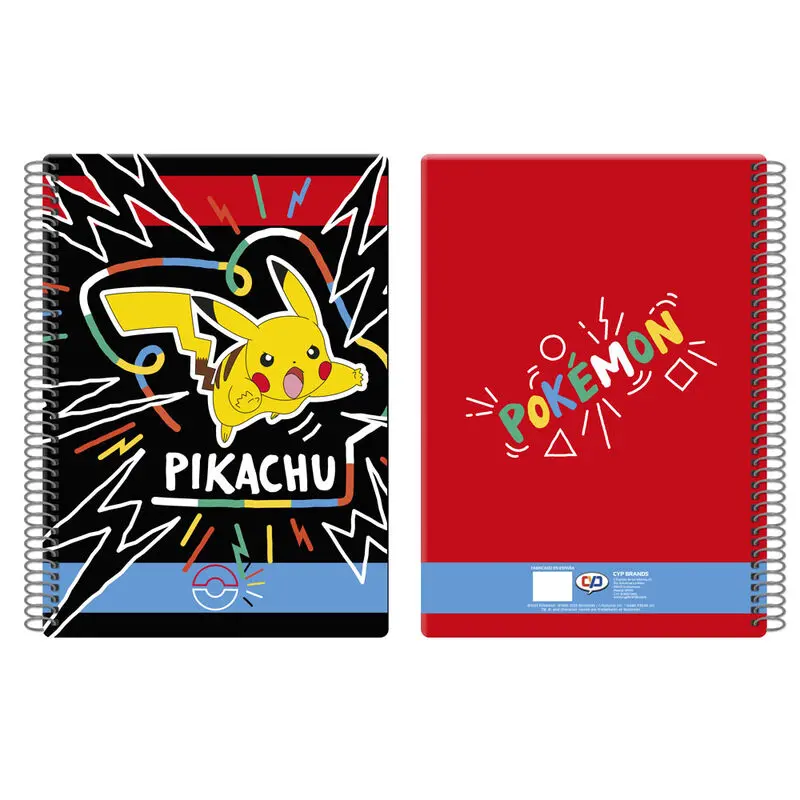 Pokemon Pikachu A4 notebook termékfotó