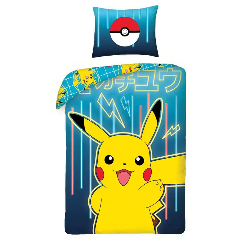 Pokémon Duvet Set Pikachu 140 x 200 cm / 70 x 90 cm product photo