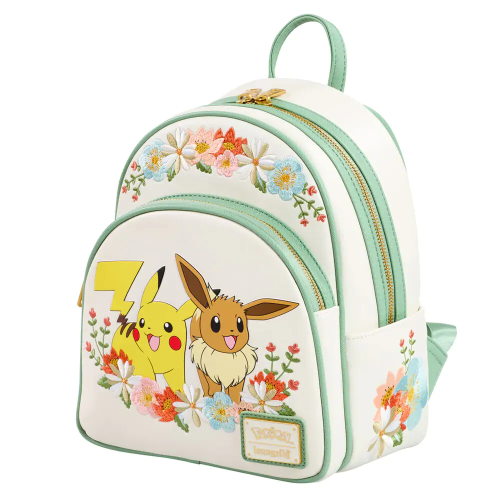 Pokemon Pikachu & Eevee Floral backpack product photo
