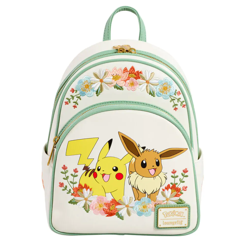 Pokemon Pikachu & Eevee Floral backpack product photo
