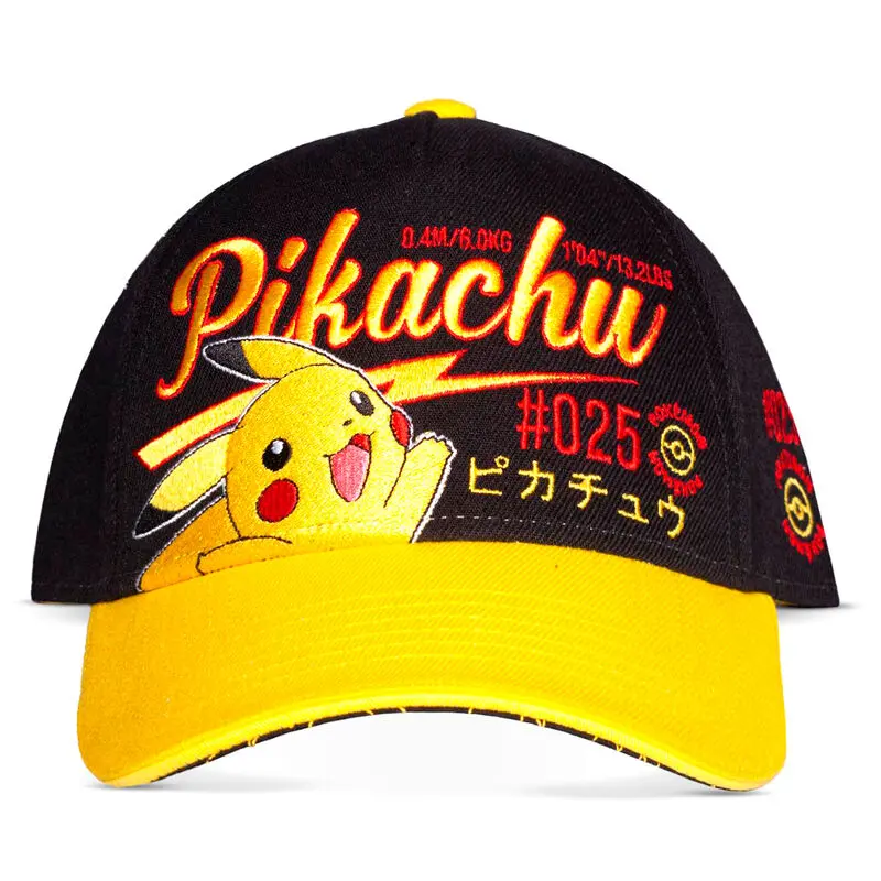 Pokemon Curved Bill Cap Pikachu Hello termékfotó