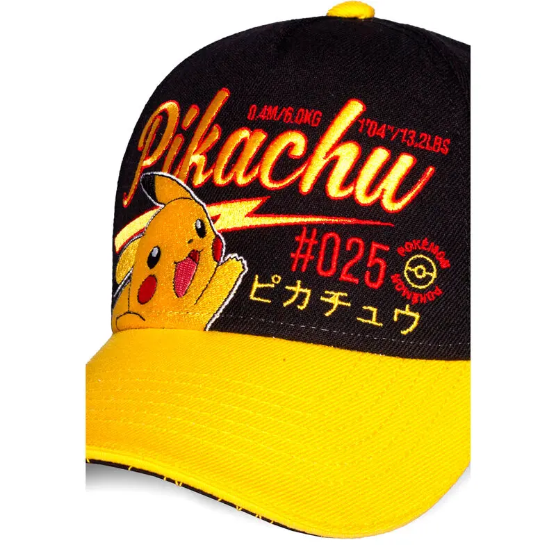 Pokemon Curved Bill Cap Pikachu Hello termékfotó