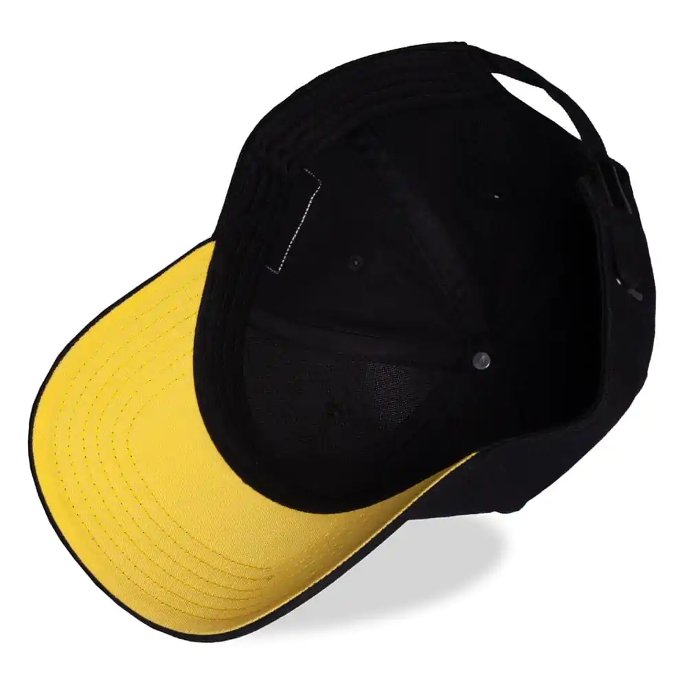 Pokemon Curved Bill Cap Pikachu Black product photo